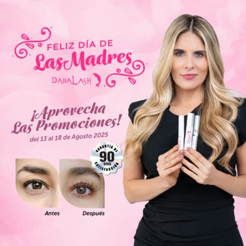 Todos los productos DABALASH en promoción por el Día de la Madre Costa Rica 2025